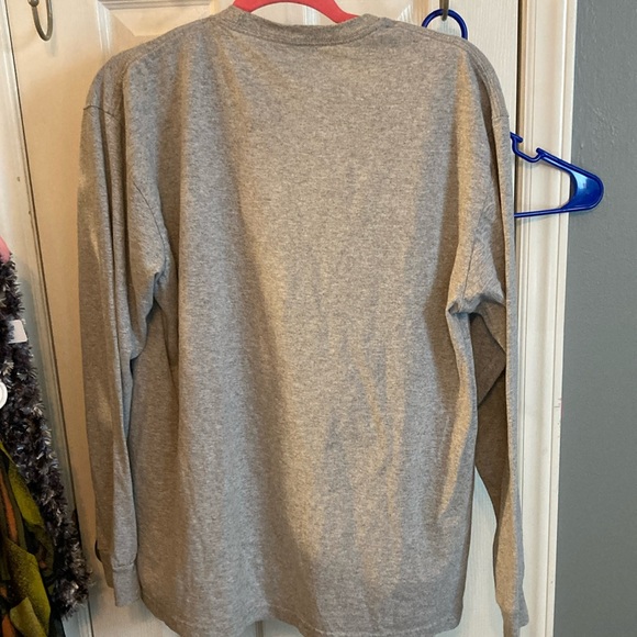 Croft & Barrow Gray and Blue Long Sleeve Tee Size L - Picture 3 of 3